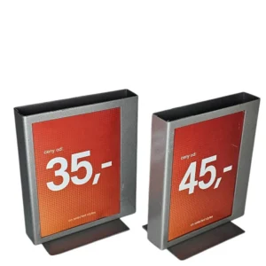 Cenówki do postawienia 2 szt kpl