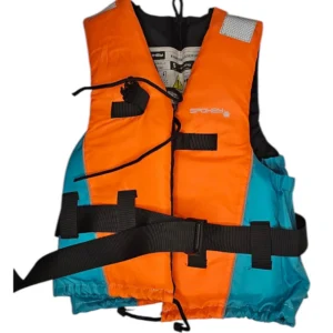 Spokey Kamizelka Asekuracyjna Junior kapo ”S” 30-60 kg Pomarańczowo Zielona