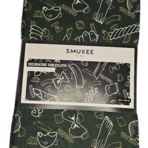 Obrus dekoracyjny zielony Smukee