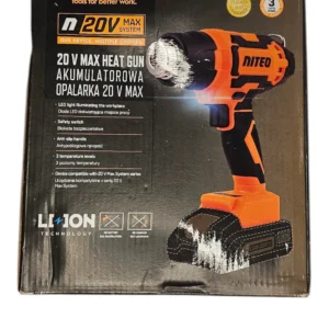Opalarka Niteo Tools 20 V 550 °C bez baterii